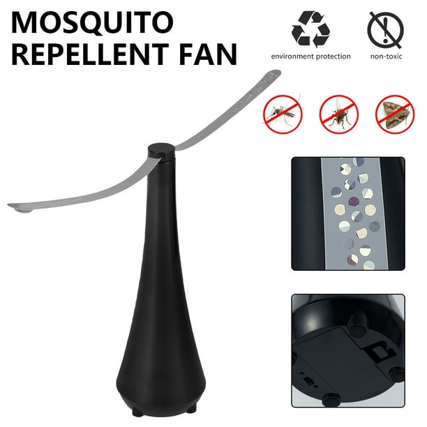 Outdoor Automatic Fly Trap Fly Repellent Fan Keep Flies+Bugs Away From Your Food 
